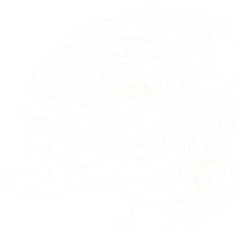 Zeichnung des Motors BMW S14