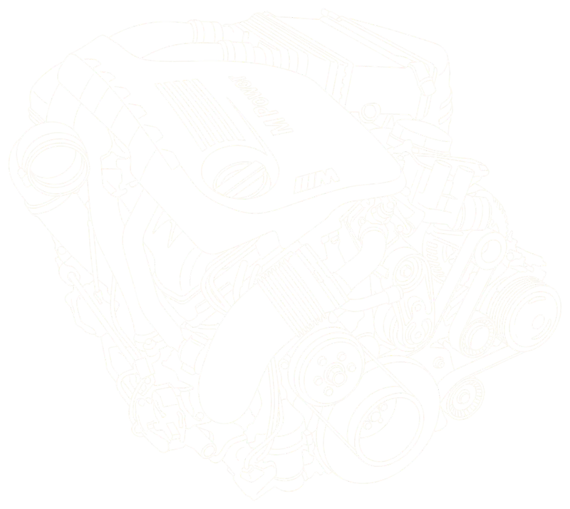 Zeichnung des Motors BMW S55