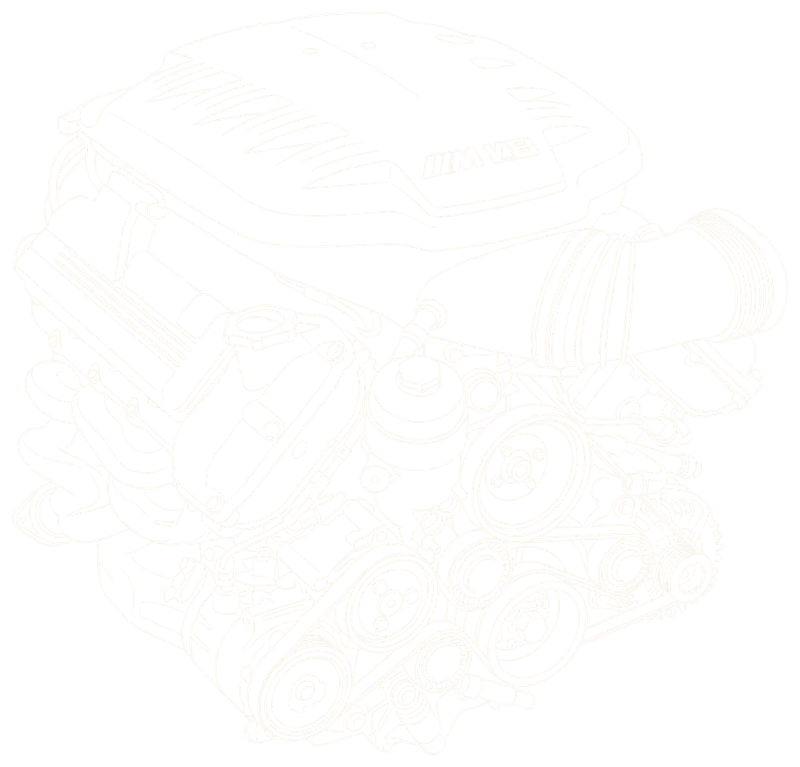 Zeichnung des Motors BMW S65